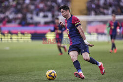 Robert Lewandowski strzelił gola podczas meczu FC Barcelona - Deportivo Alaves