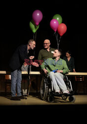 "Mój syn chodzi, tylko trochę wolniej" w Teatrze Atenum