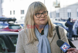 Konferencja Jarosława Kaczyńskiego przed Prokuraturą Okręgową