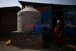 Braki wody pitnej w Limie - AFP