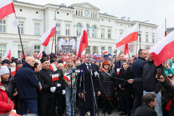 Karol Nawrocki w Sosnowcu