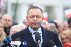 Karol Nawrocki w Sosnowcu