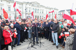 Karol Nawrocki w Sosnowcu