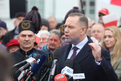 Karol Nawrocki w Sosnowcu