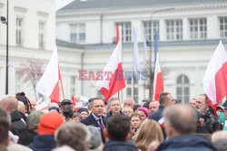 Karol Nawrocki w Sosnowcu