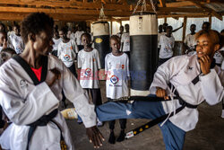 Taekwondo w Kenii - AFP