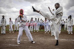 Taekwondo w Kenii - AFP
