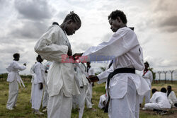 Taekwondo w Kenii - AFP