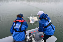 Mikroplastik w Rodanie - AFP