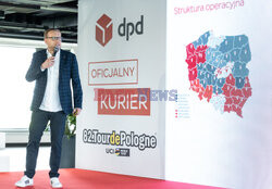 Konferencja firmy DPD i Tour de Pologne