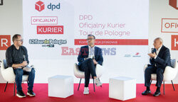 Konferencja firmy DPD i Tour de Pologne