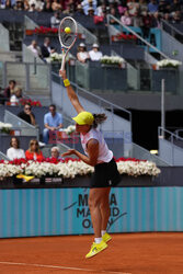 Iga Świątek na turnieju Mutua Madrid Open 2025