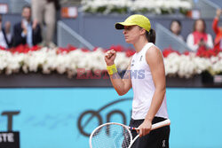Iga Świątek na turnieju Mutua Madrid Open 2025