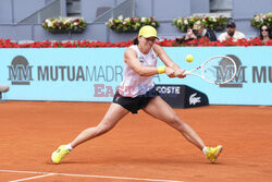 Iga Świątek na turnieju Mutua Madrid Open 2025