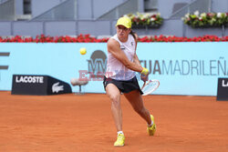 Iga Świątek na turnieju Mutua Madrid Open 2025