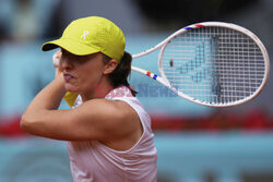 Iga Świątek na turnieju Mutua Madrid Open 2025