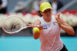 Iga Świątek na turnieju Mutua Madrid Open 2025