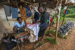 Kibera - dzielnica slumsów w Nairobi