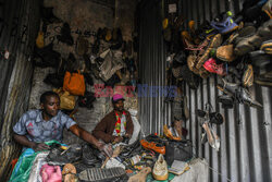 Kibera - dzielnica slumsów w Nairobi