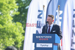 Sławomir Mentzen w woj. śląskim