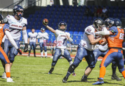 Futbol amerykański AZS UWM Olsztyn Lakers - Warsaw Eagles