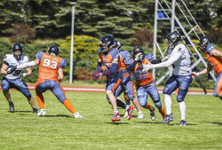Futbol amerykański AZS UWM Olsztyn Lakers - Warsaw Eagles