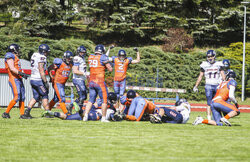 Futbol amerykański AZS UWM Olsztyn Lakers - Warsaw Eagles