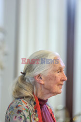 Jane Goodall podczas konferencji Nadzieja w działaniu w Maladze