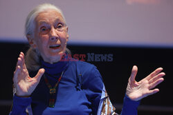 Jane Goodall podczas konferencji Nadzieja w działaniu w Maladze