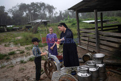 Konflikt w peruwiańskiej Amazonii pomiędzy Mennonitami a tubylcami - AFP