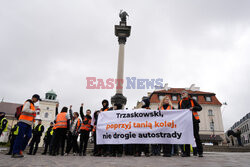 Ostatnie Pokolenie blokuje mosty w Warszawie