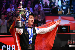 Zhao Xintong mistrzem świata w snookerze 2025