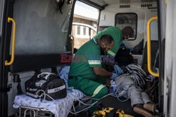 Patrol medyczny w Cape Town w RPA - AFP