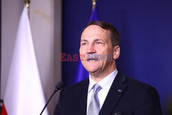 Konferencja Radosława Sikorskiego