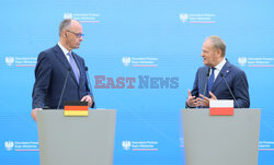 Kanclerz Niemiec Friedrich Merz z wizytą w Polsce