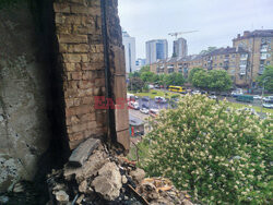 Ukraiński kot ledwo uszedł z życiem po ataku drona w Kijowie