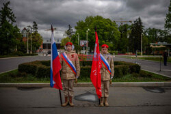 Przygotowania do obchodów Dnia Zwycięstwa w Moskwie