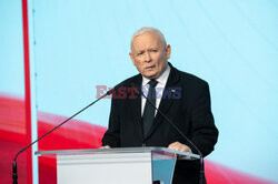 Konferencja prasowa Jaroslawa Kaczynskiego i Mariusza Blaszczaka