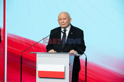 Konferencja prasowa Jaroslawa Kaczynskiego i Mariusza Blaszczaka