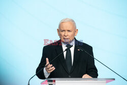 Konferencja prasowa Jaroslawa Kaczynskiego i Mariusza Blaszczaka