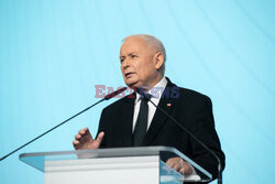Konferencja prasowa Jaroslawa Kaczynskiego i Mariusza Blaszczaka