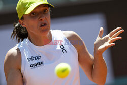 Iga Świątek na turnieju WTA w Rzymie