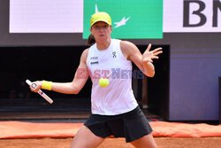 Iga Świątek na turnieju WTA w Rzymie