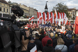 Karol Nawrocki w Rzeszowie