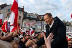 Karol Nawrocki w Rzeszowie