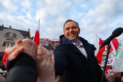 Karol Nawrocki w Rzeszowie