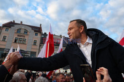 Karol Nawrocki w Rzeszowie