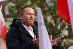 Karol Nawrocki w Rzeszowie
