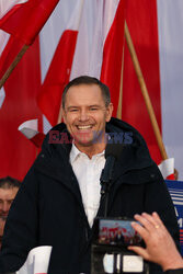 Karol Nawrocki w Rzeszowie