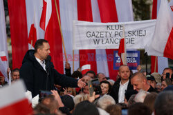 Karol Nawrocki w Rzeszowie